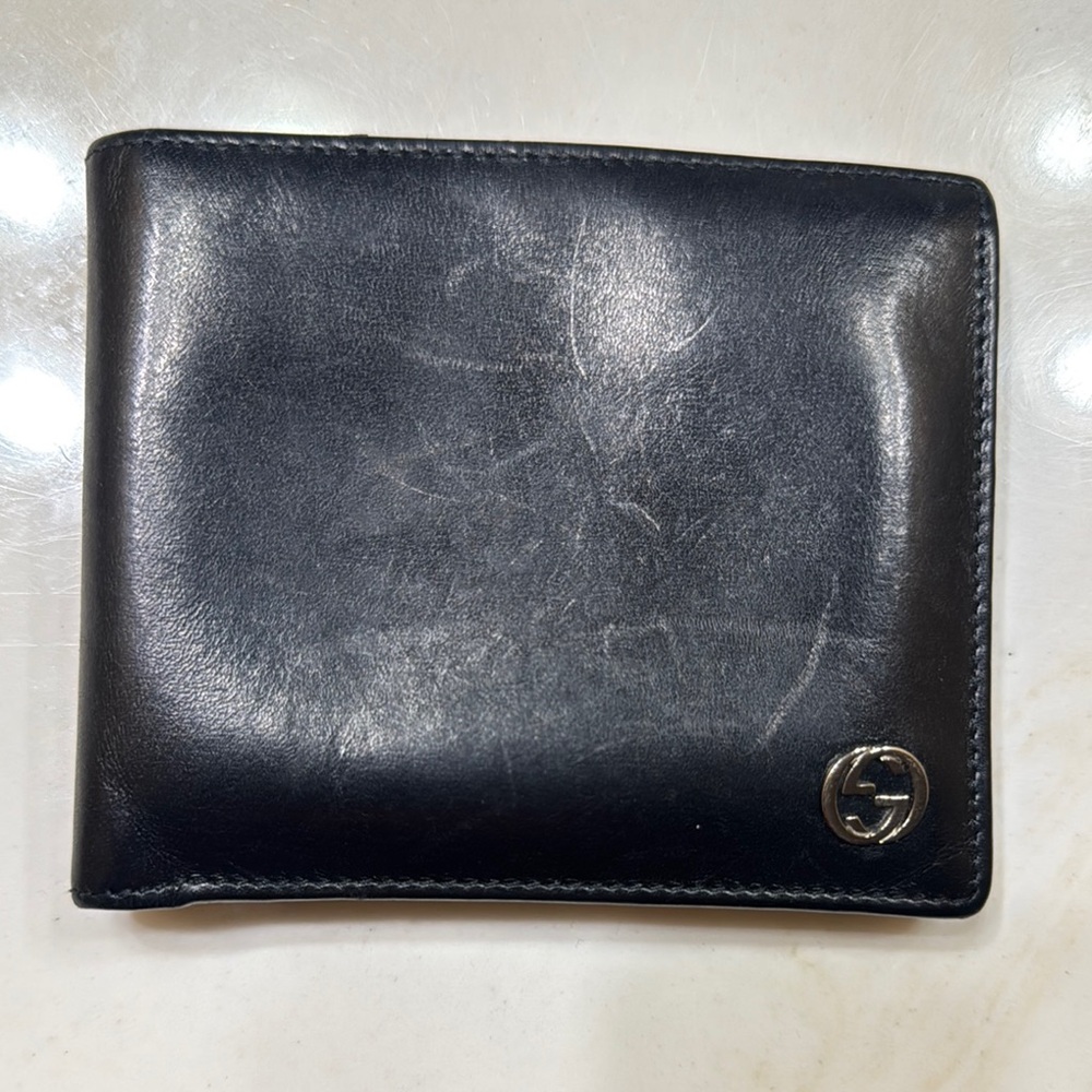 Gucci Black Leather Wallet